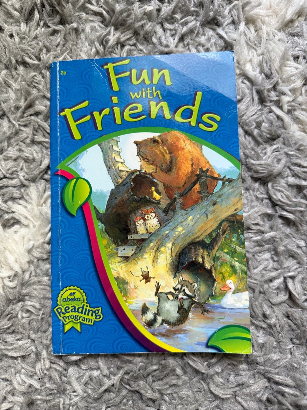 Fun with Friends Grade 2 reading textbook published by Abeka